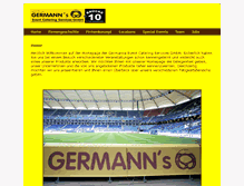 Tablet Screenshot of germanns.com